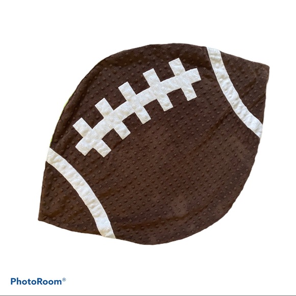 Mud Pie Other - Small Mud Pie Football Blanket